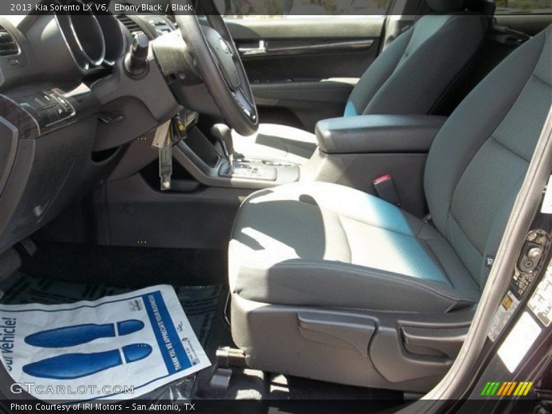 Ebony Black / Black 2013 Kia Sorento LX V6