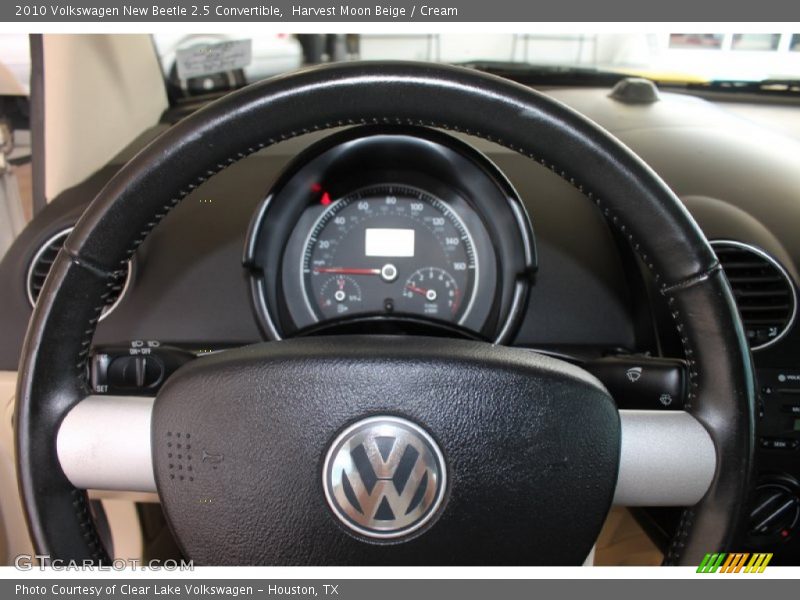 Harvest Moon Beige / Cream 2010 Volkswagen New Beetle 2.5 Convertible