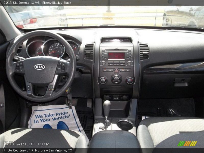 Ebony Black / Black 2013 Kia Sorento LX V6