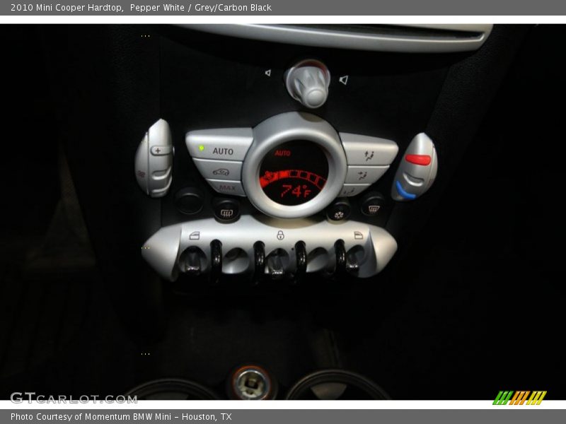 Pepper White / Grey/Carbon Black 2010 Mini Cooper Hardtop