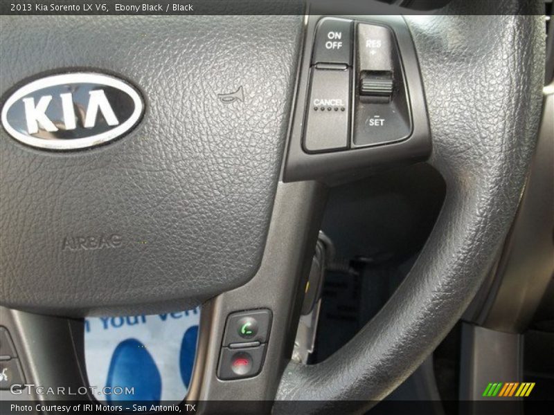 Ebony Black / Black 2013 Kia Sorento LX V6
