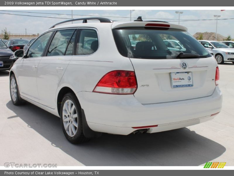 Candy White / Anthracite 2009 Volkswagen Jetta TDI SportWagen