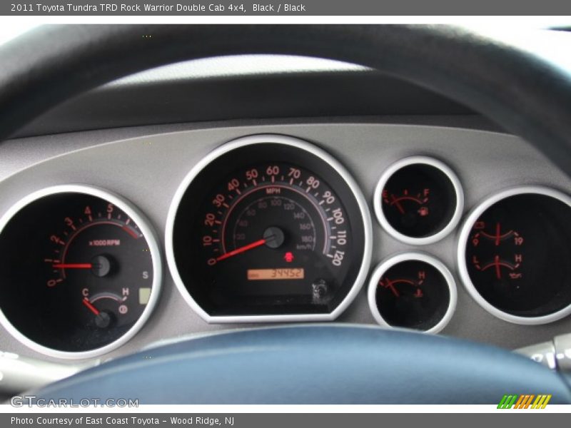 Black / Black 2011 Toyota Tundra TRD Rock Warrior Double Cab 4x4