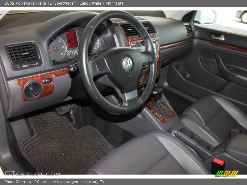 Candy White / Anthracite 2009 Volkswagen Jetta TDI SportWagen