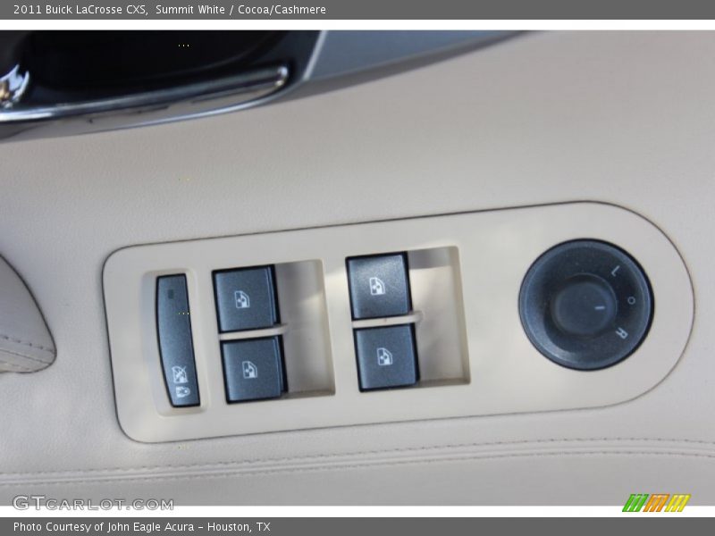 Summit White / Cocoa/Cashmere 2011 Buick LaCrosse CXS