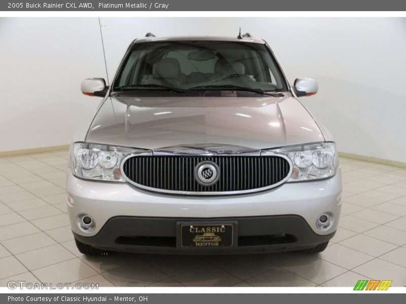 Platinum Metallic / Gray 2005 Buick Rainier CXL AWD