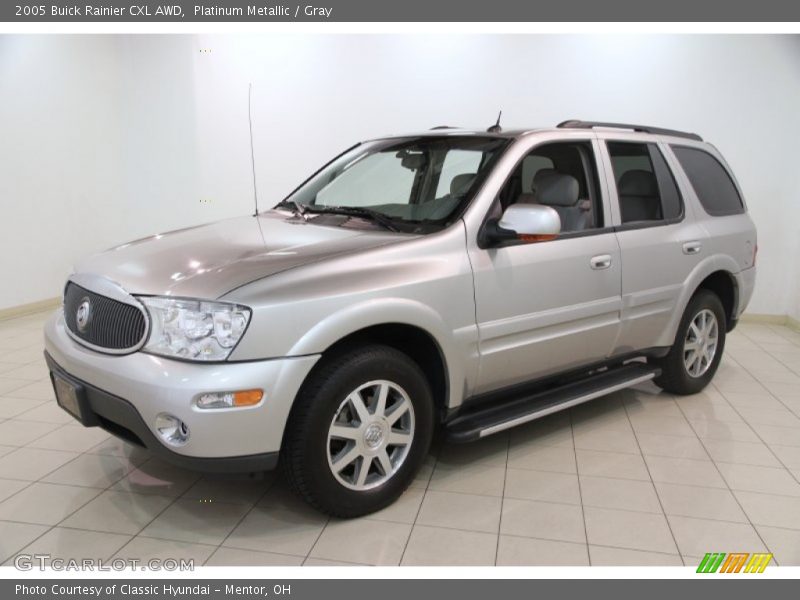 Platinum Metallic / Gray 2005 Buick Rainier CXL AWD