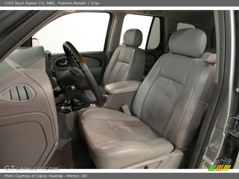 Platinum Metallic / Gray 2005 Buick Rainier CXL AWD