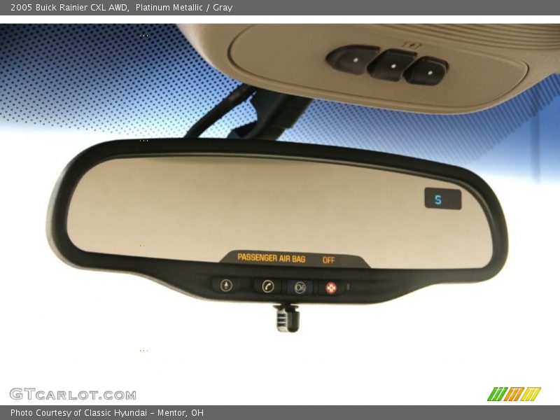 Platinum Metallic / Gray 2005 Buick Rainier CXL AWD