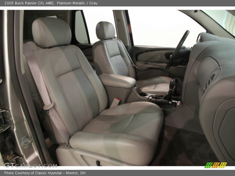 Platinum Metallic / Gray 2005 Buick Rainier CXL AWD