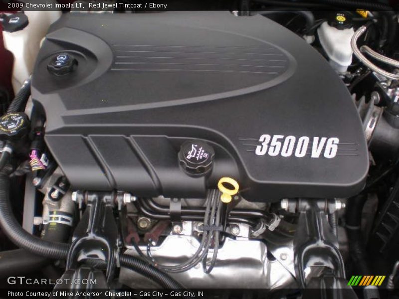 Red Jewel Tintcoat / Ebony 2009 Chevrolet Impala LT