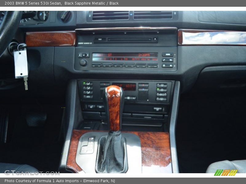 Black Sapphire Metallic / Black 2003 BMW 5 Series 530i Sedan