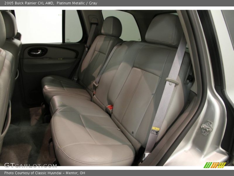 Platinum Metallic / Gray 2005 Buick Rainier CXL AWD