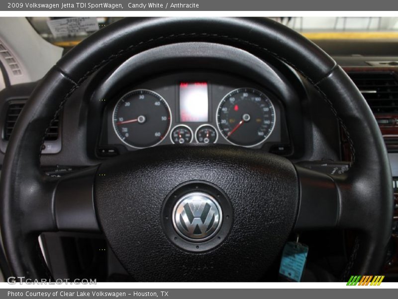 Candy White / Anthracite 2009 Volkswagen Jetta TDI SportWagen