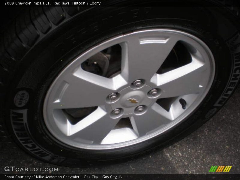Red Jewel Tintcoat / Ebony 2009 Chevrolet Impala LT