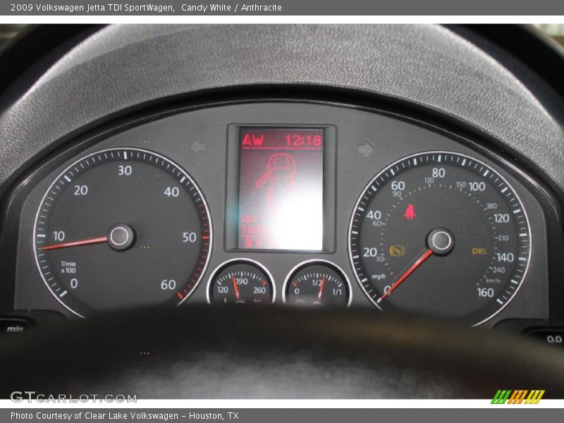 Candy White / Anthracite 2009 Volkswagen Jetta TDI SportWagen