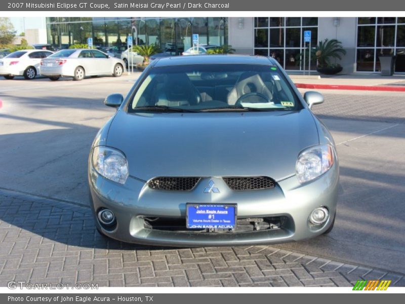 Satin Meisai Gray Pearl / Dark Charcoal 2007 Mitsubishi Eclipse GT Coupe