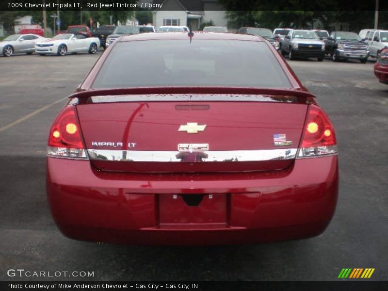 Red Jewel Tintcoat / Ebony 2009 Chevrolet Impala LT