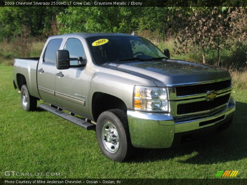 Graystone Metallic / Ebony 2009 Chevrolet Silverado 2500HD LT Crew Cab