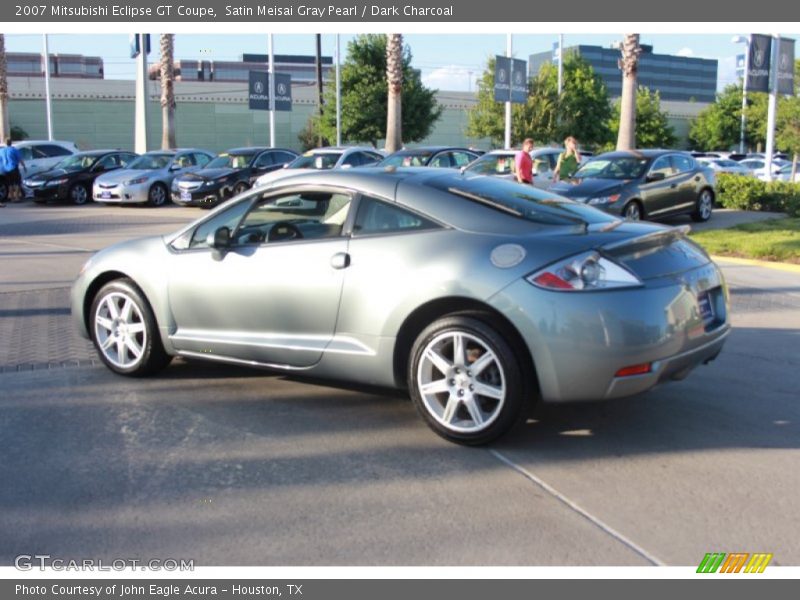Satin Meisai Gray Pearl / Dark Charcoal 2007 Mitsubishi Eclipse GT Coupe