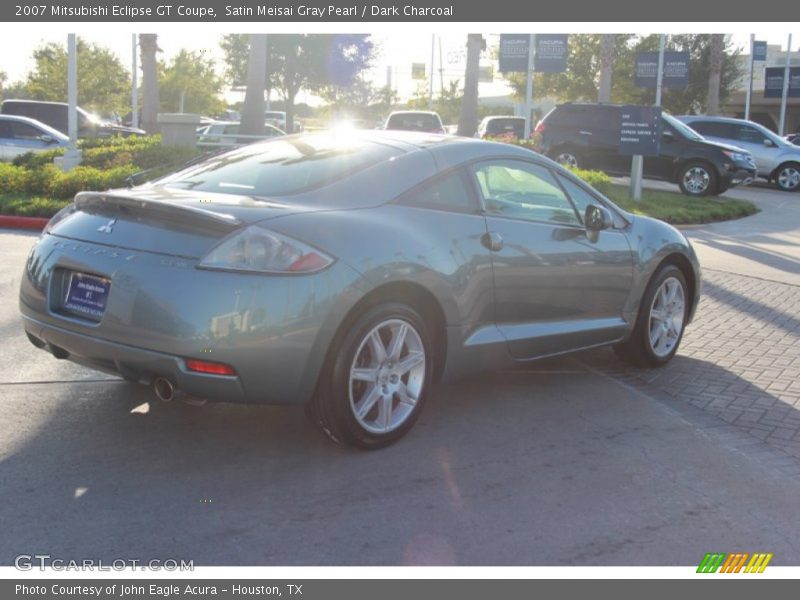 Satin Meisai Gray Pearl / Dark Charcoal 2007 Mitsubishi Eclipse GT Coupe