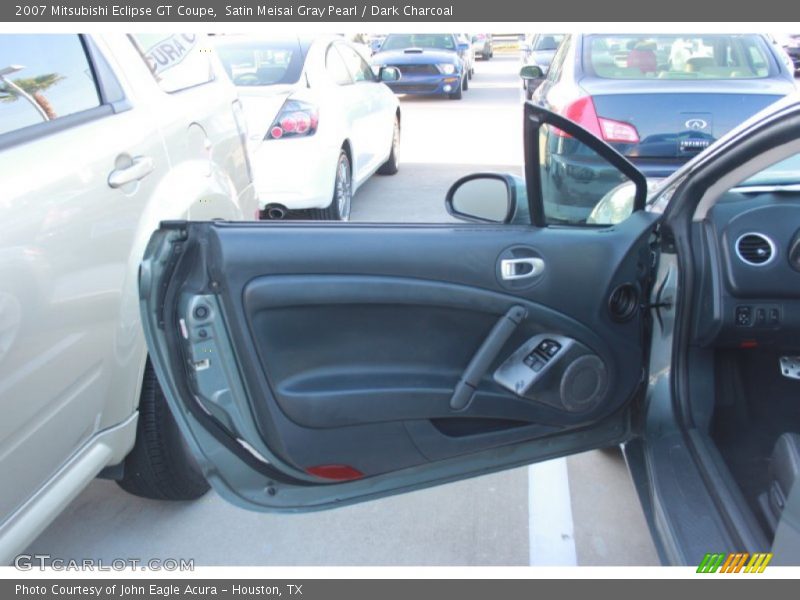 Satin Meisai Gray Pearl / Dark Charcoal 2007 Mitsubishi Eclipse GT Coupe