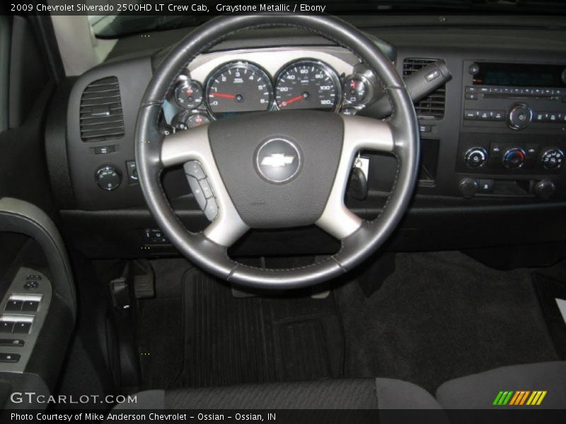 Graystone Metallic / Ebony 2009 Chevrolet Silverado 2500HD LT Crew Cab