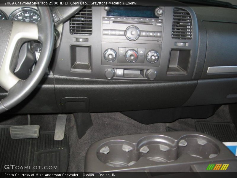 Graystone Metallic / Ebony 2009 Chevrolet Silverado 2500HD LT Crew Cab