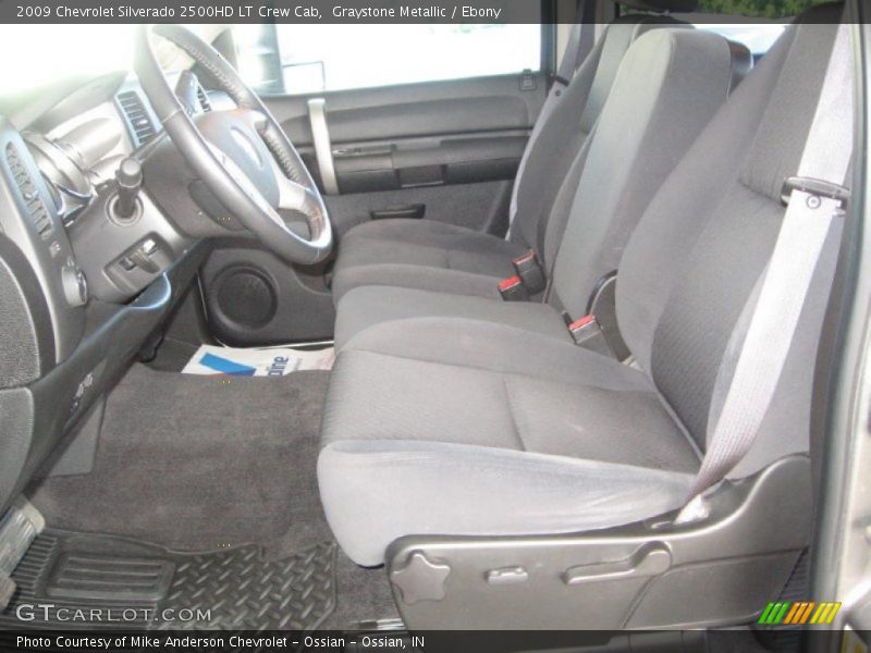 Graystone Metallic / Ebony 2009 Chevrolet Silverado 2500HD LT Crew Cab