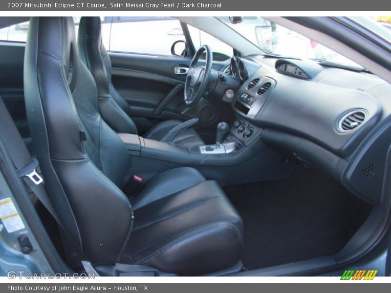 Satin Meisai Gray Pearl / Dark Charcoal 2007 Mitsubishi Eclipse GT Coupe