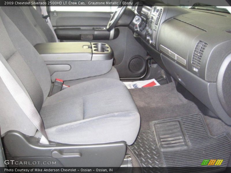 Graystone Metallic / Ebony 2009 Chevrolet Silverado 2500HD LT Crew Cab