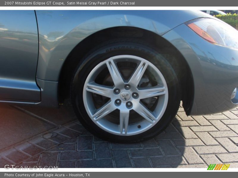Satin Meisai Gray Pearl / Dark Charcoal 2007 Mitsubishi Eclipse GT Coupe