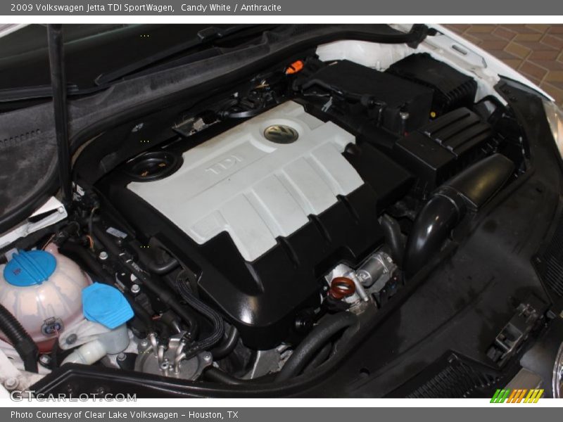 Candy White / Anthracite 2009 Volkswagen Jetta TDI SportWagen