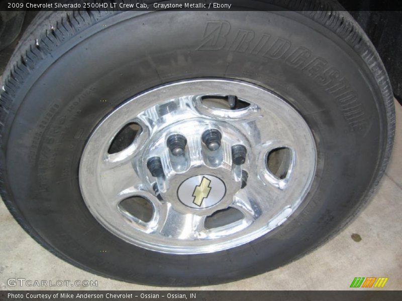 Graystone Metallic / Ebony 2009 Chevrolet Silverado 2500HD LT Crew Cab