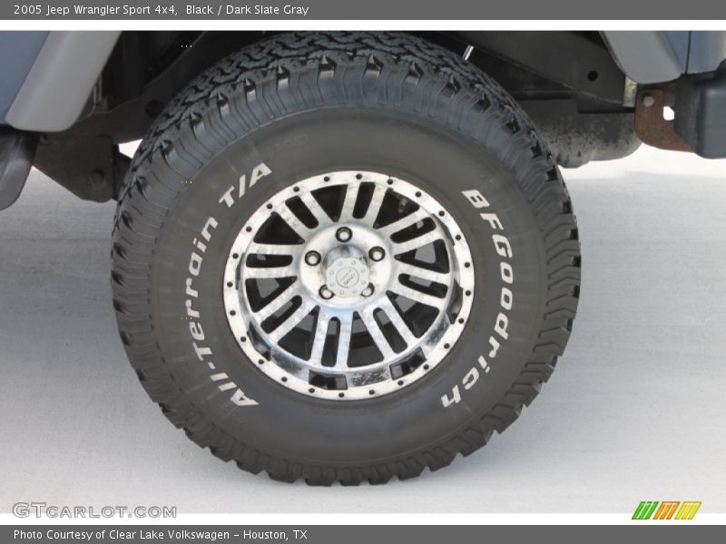 Black / Dark Slate Gray 2005 Jeep Wrangler Sport 4x4