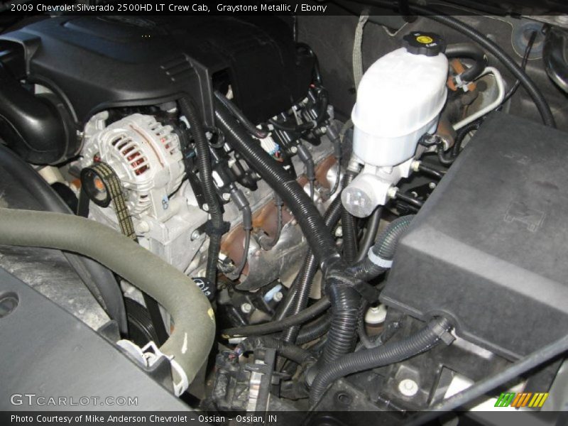Graystone Metallic / Ebony 2009 Chevrolet Silverado 2500HD LT Crew Cab