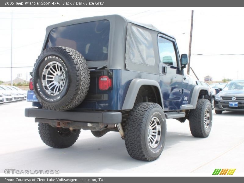 Black / Dark Slate Gray 2005 Jeep Wrangler Sport 4x4