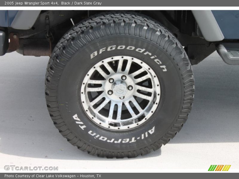 Black / Dark Slate Gray 2005 Jeep Wrangler Sport 4x4