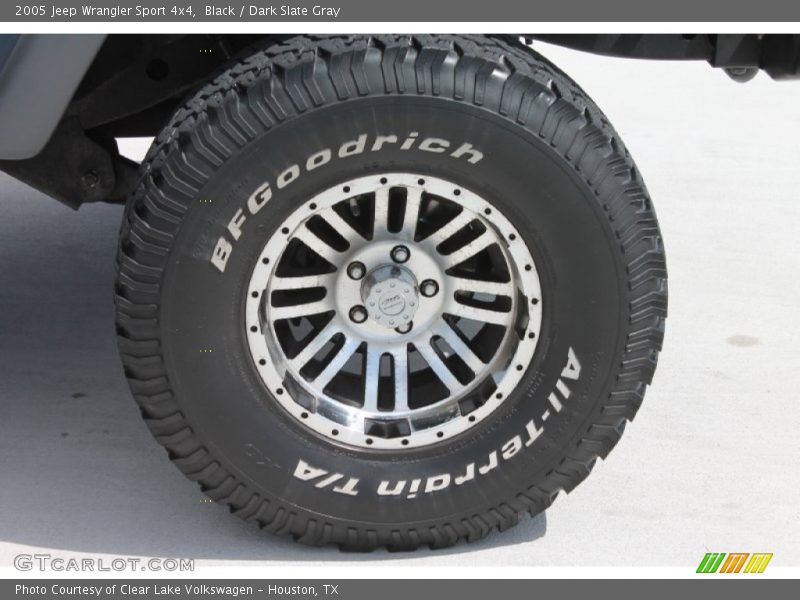 Black / Dark Slate Gray 2005 Jeep Wrangler Sport 4x4