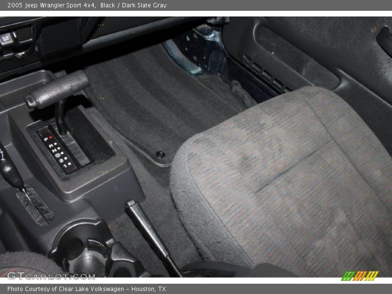 Black / Dark Slate Gray 2005 Jeep Wrangler Sport 4x4