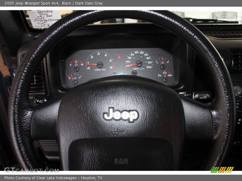 Black / Dark Slate Gray 2005 Jeep Wrangler Sport 4x4