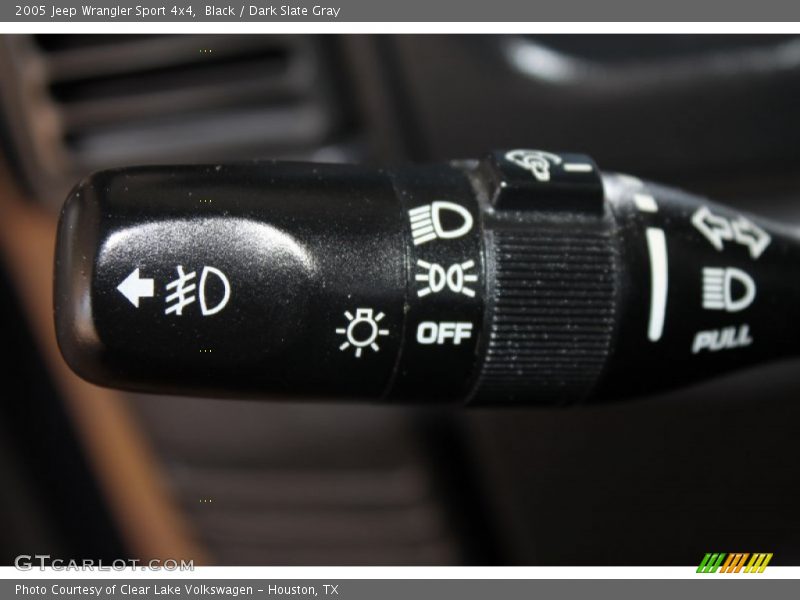 Black / Dark Slate Gray 2005 Jeep Wrangler Sport 4x4