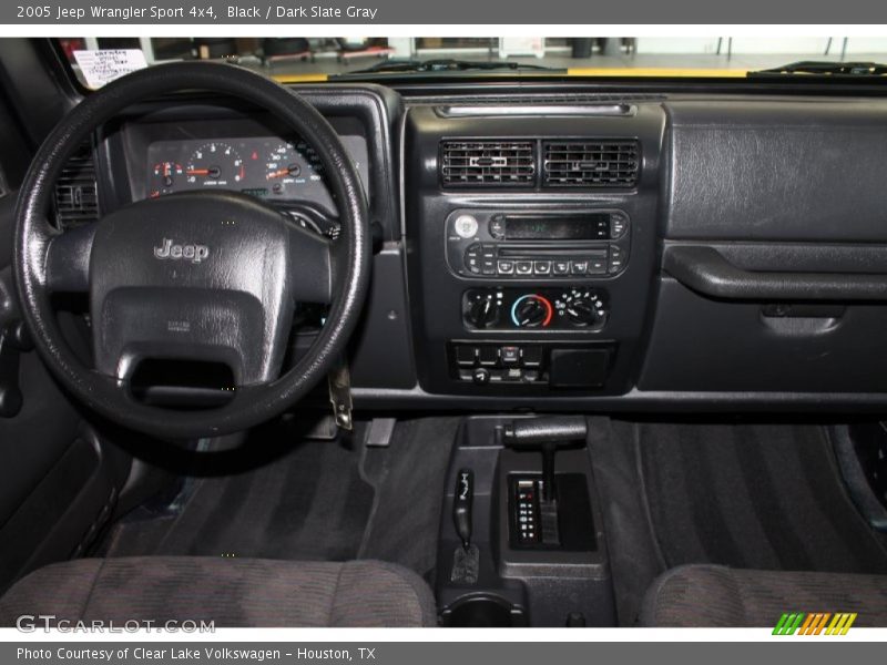 Black / Dark Slate Gray 2005 Jeep Wrangler Sport 4x4