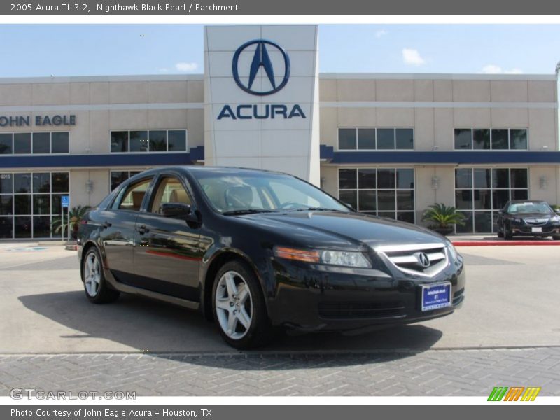 Nighthawk Black Pearl / Parchment 2005 Acura TL 3.2