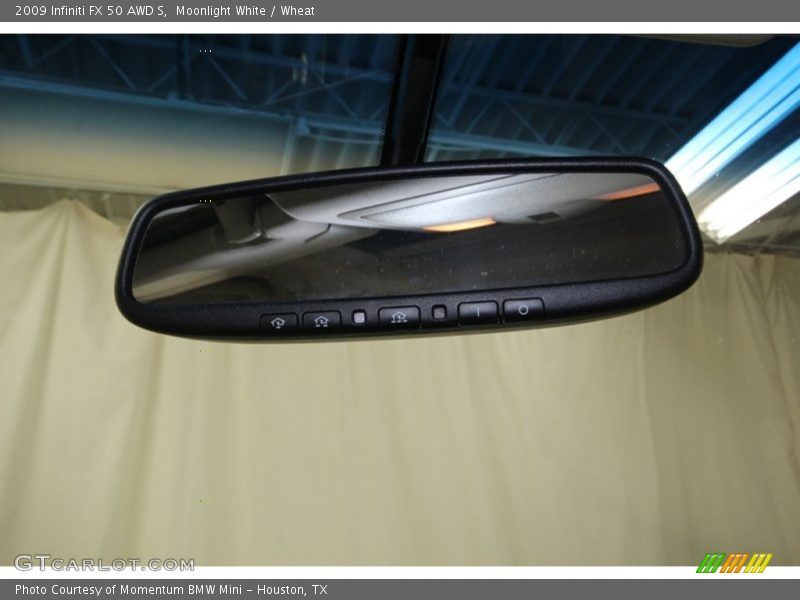 Moonlight White / Wheat 2009 Infiniti FX 50 AWD S