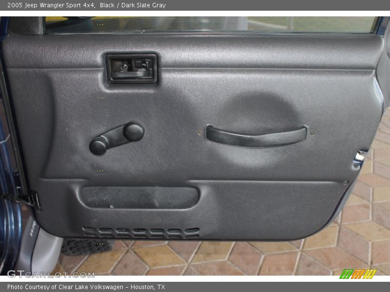 Black / Dark Slate Gray 2005 Jeep Wrangler Sport 4x4