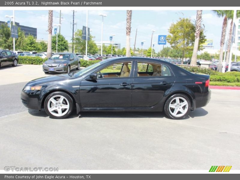 Nighthawk Black Pearl / Parchment 2005 Acura TL 3.2