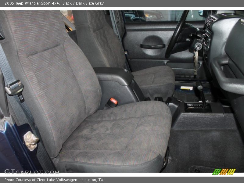 Black / Dark Slate Gray 2005 Jeep Wrangler Sport 4x4