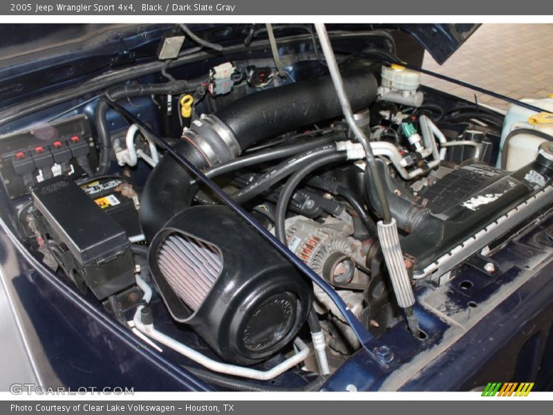 Black / Dark Slate Gray 2005 Jeep Wrangler Sport 4x4