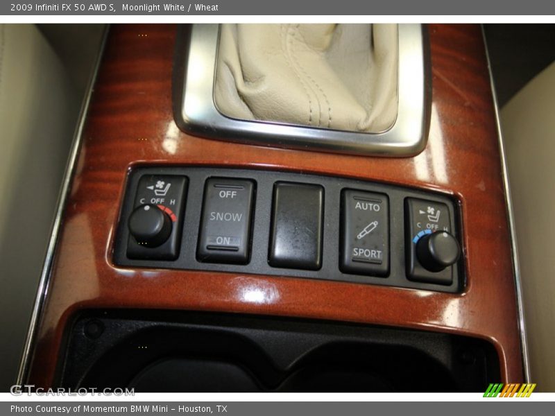Moonlight White / Wheat 2009 Infiniti FX 50 AWD S
